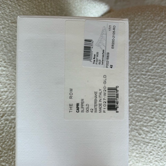 The Row Gold Woven Mules - Picture 12 of 12